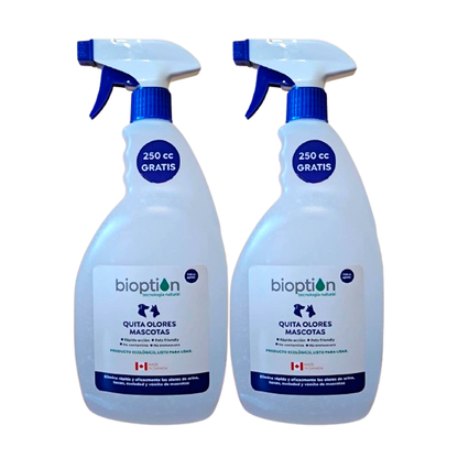 PACK 2 ATOMIZADORES 10% DESCUENTO QUITA OLORES MASCOTAS