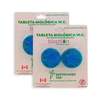 SEPTIPOWER TABLETAS WC (2 DISPLAYS)