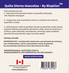 BIDÓN 5LTS QUITA OLORES MASCOTAS