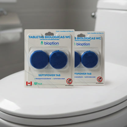 SEPTIPOWER TABLETAS WC (2 DISPLAYS)