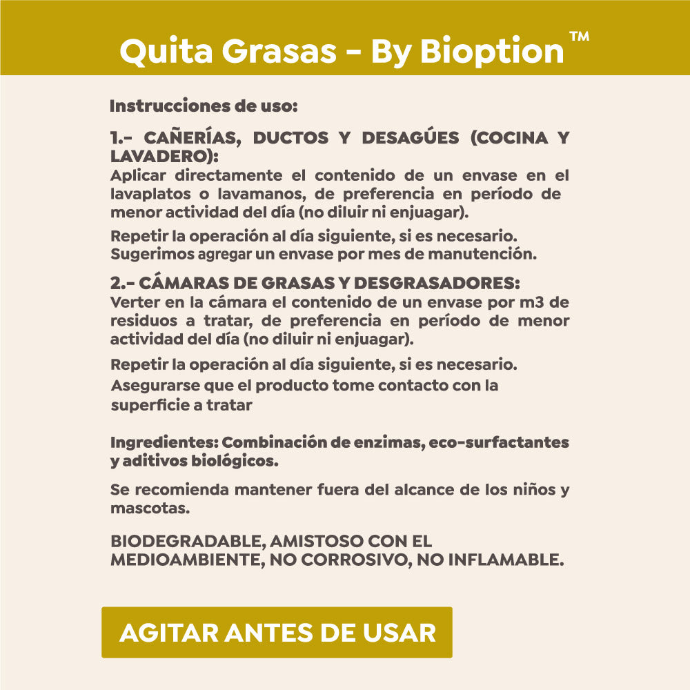 QUITA GRASAS