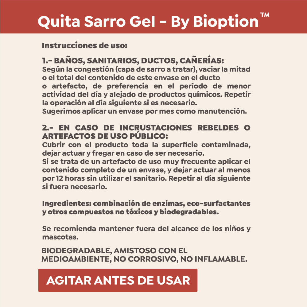 QUITA SARRO GEL