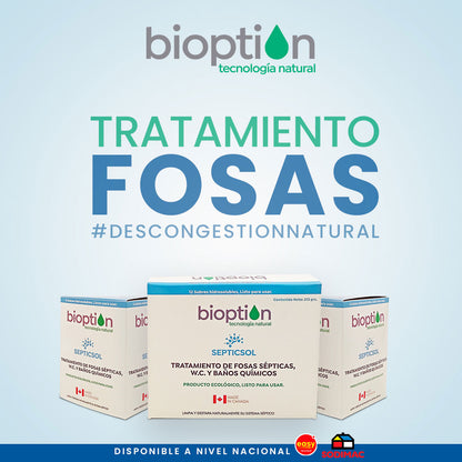 SEPTICSOL - BACTERIAS FOSAS SÉPTICAS
