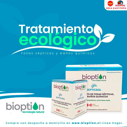 SEPTICSOL - BACTERIAS FOSAS SÉPTICAS