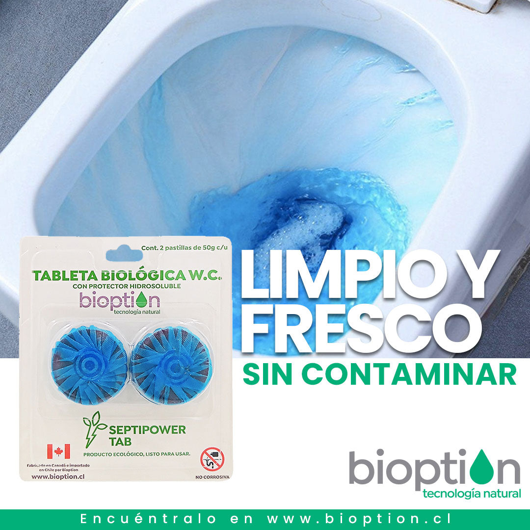 SEPTIPOWER TABLETAS WC (2 DISPLAYS)