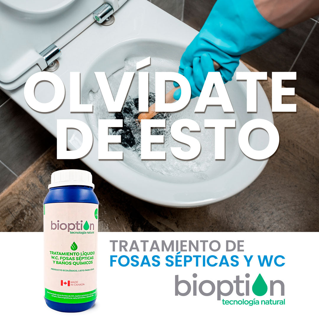 TRATAMIENTO LÍQUIDO WC , BAÑOS QUÍMICOS y FOSAS SÉPTICAS