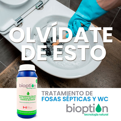 TRATAMIENTO LÍQUIDO WC , BAÑOS QUÍMICOS y FOSAS SÉPTICAS